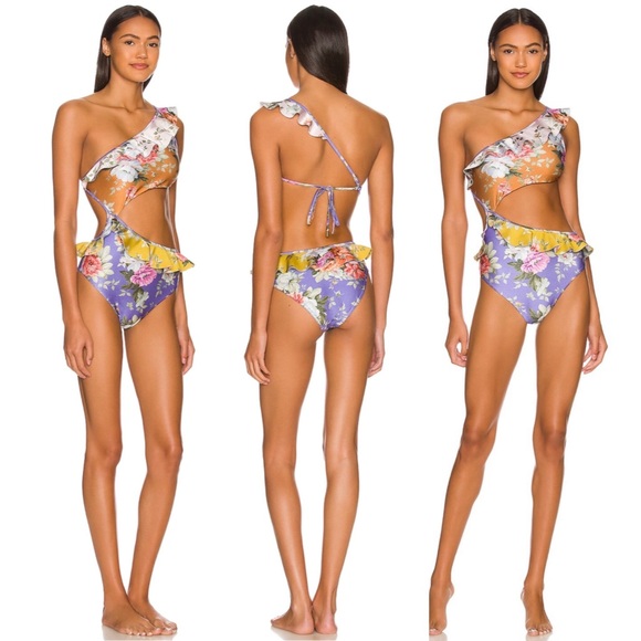 ZIMMERMANN Frill Cut Out Swimsuit - Picture 10 of 15